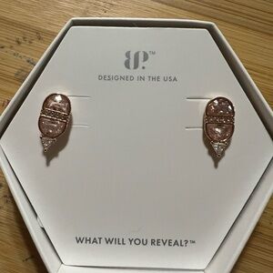 BP Pink and Rose Gold Earrings